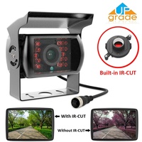 IPoster pour camion ahd1080P caméra CCD et 9in full hd 1080P quad split Loop moniteur d'enregistrement IP68 9in ahd IPS Monitor KIT