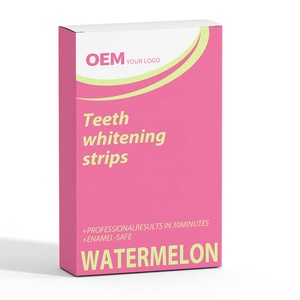 Bandes blanchissantes pour les dents OEM, sans danger pour l'émail, alternative au fil dentaire, saveur personnalisée, emballage sur mesure - Product Image 4