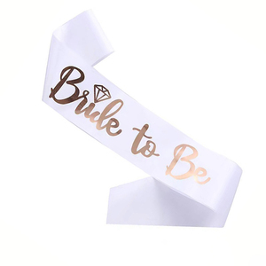 Fascia con Scritta '<span class=keywords><strong>Bride</strong></span> <span class=keywords><strong>to</strong></span> Be' in Lamina d'Oro, Fascia '<span class=keywords><strong>Team</strong></span> <span class=keywords><strong>Bride</strong></span>' per Addio al Nubilato, per Sposa e Damigelle - Product Image 6