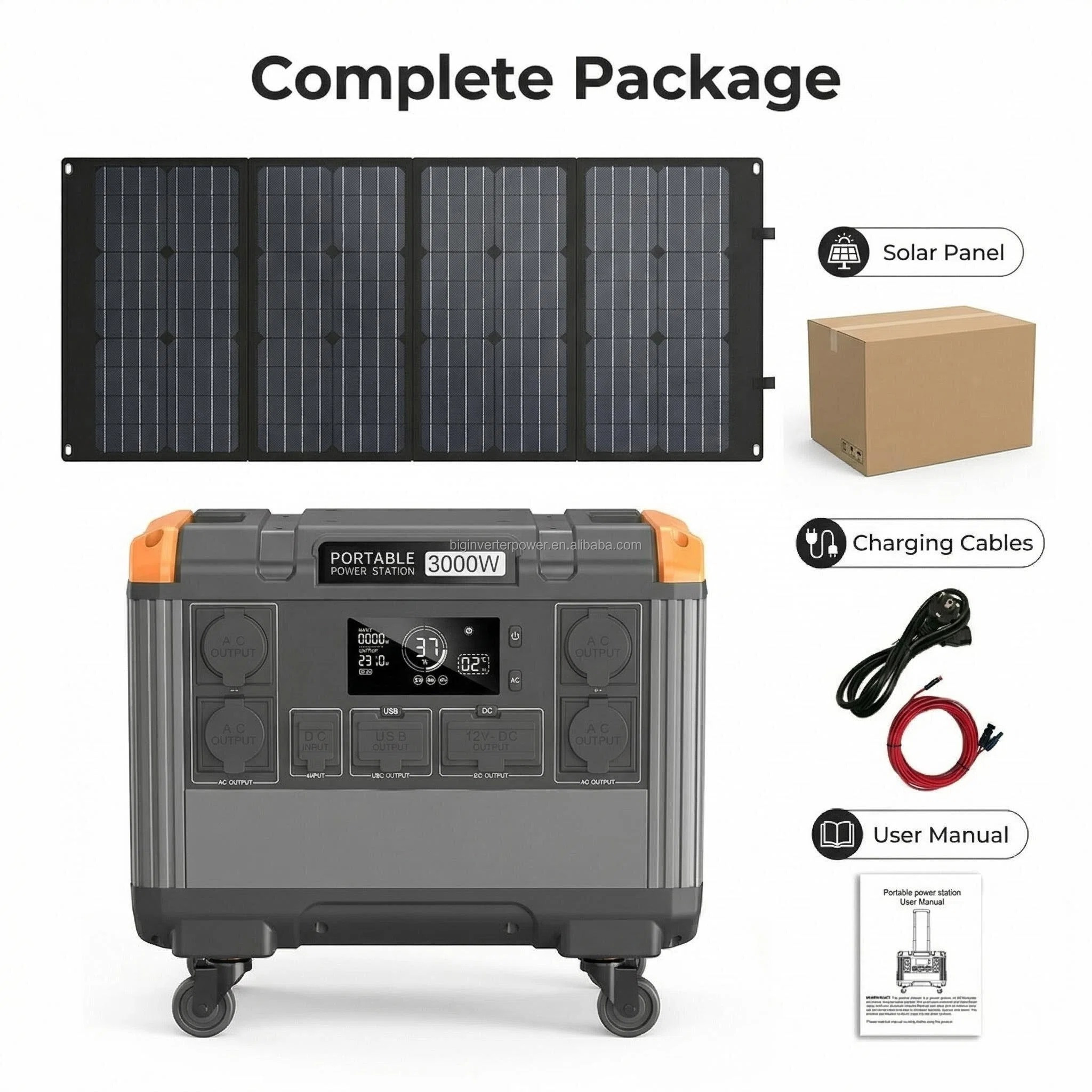 3000W Generator With 400W Panel