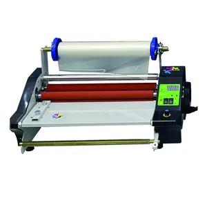 ZUNSUNJET Roller Hot Pressing double side laminator Lamination Machine Uv Label Logo Paper Film Uv Label Lamination B Film