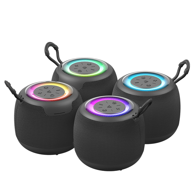 USAMS Wholesale YX014 2023 Trending Products New Arrivals Portable Mini Wireless Outdoor BT Rgb Speaker