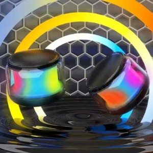 Altoparlante Wireless Multifunzione S100 Cool, Lunga Durata, Colori Brillanti, Design Futuristico, Compatto per Casa, Giardino, Esterni e Computer - Product Image 3