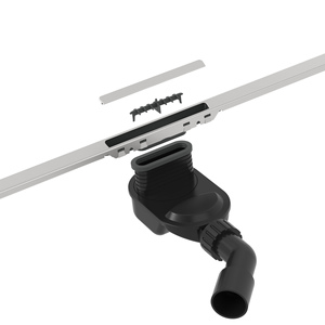 Custom Size 1200mm Cutting Linear Shower <strong>Drain</strong> Hidden Channel Narrow Stainless Steel <strong>Drain</strong> for <strong>Bathroom</strong> - Product Image 2