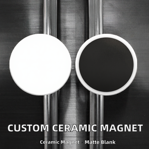 Imán Redondo de Cerámica Personalizado para Refrigerador – Estilo en Blanco para Regalos Promocionales y Decoración del Hogar, Suministro Directo de Fábrica - Product Image 2