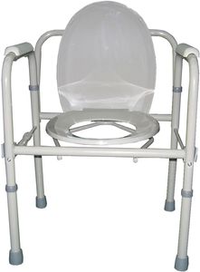 Cadre <span class=keywords><strong>de</strong></span> marche multifonctionnel pour personnes âgées Tabouret pliant Squat Toilette Portable Commode <span class=keywords><strong>Transfert</strong></span> Toilette <span class=keywords><strong>Chaise</strong></span> - Product Image 3