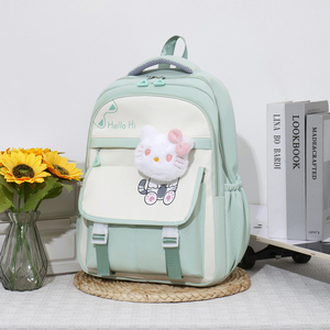 Sac à dos étanche de grande capacité <span class=keywords><strong>pour</strong></span> étudiant-<span class=keywords><strong>Cartable</strong></span> minimaliste de style campus <span class=keywords><strong>pour</strong></span> les étudiants du primaire et du <span class=keywords><strong>collège</strong></span> - Product Image 4