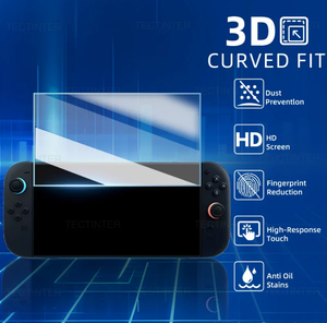 Protection d'écran en verre trempé anti-rayures HD transparente pour Nintendo Switch 2, PS5, <span class=keywords><strong>ASUS</strong></span> Portal – Accessoires de jeu en aluminium de haute qualité - Product Image 2