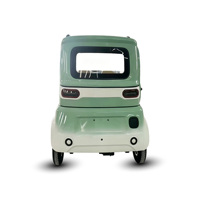 Scooter de mobilité à 4 roues Holladay 1000W avec portes et fenêtres, entièrement fermé, voiture électrique à basse vitesse, quadricycle électrique compact