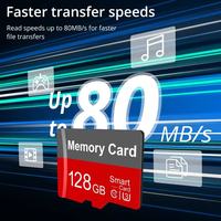 Kartu Memori TF Micro Card 2GB-32GB C10 U1 Kecepatan Tinggi dengan Logo Custom untuk Ponsel, Kamera, PC, Grosir, Produsen OEM