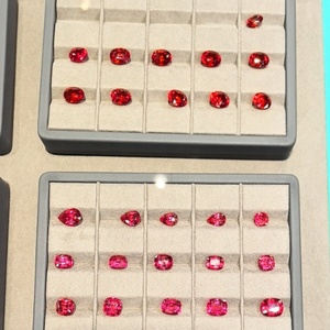 Piedras Preciosas de Rubí Sintético con Corte Cojín, Forma Ovalada 5x5mm, Tratadas con Calor, Cambio de Color, Gemas Sueltas al por Mayor - Product Image 5