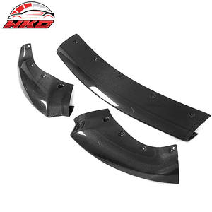 ชุดแต่งกันชนหน้าคาร์บอนไฟเบอร์สีดำเงา สำหรับรถยนต์เทสล่า รุ่น Y ปี 2020-2025 - 3 ชิ้น ชุดแต่งคุณภาพสูง - Product Image 6