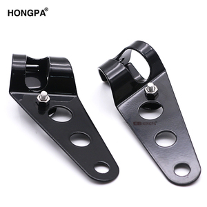Support universel de phare de moto en acier pour <span class=keywords><strong>fourche</strong></span> de 35-43mm/28-36mm - Product Image 1