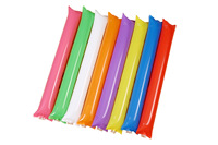 Bâtons gonflables personnalisés avec logo imprimé pour les promotions d'entreprise, les salons professionnels, les lancements de produits, les événements marketing