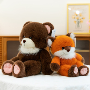 Peluche de la série Zoo - Adorable animal en peluche rembourré en coton PP, cadeau d'anniversaire pour enfants et petite poupée animal de compagnie - Product Image 3