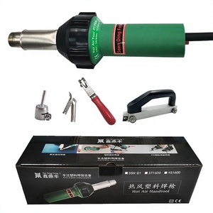 เครื่องเชื่อมลมร้อนแบบพกพา XDF 1600W ปรับได้ สำหรับซ่อมพื้น PVC เชื่อมป้ายโฆษณา 110V/220V/380V 50/60Hz เครื่องมือเชื่อมไวนิลแบบใช้ความร้อนรุ่นใหม่ - Product Image 2