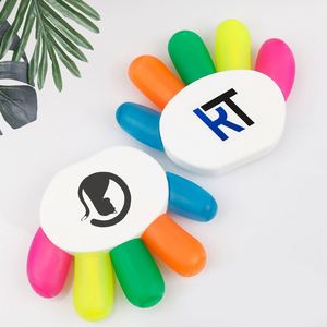 Marcadores Fluorescentes Personalizados con Forma de Dedo, Lindos y Multicolores, para Oficina, Escuela, Venta al por Mayor - Product Image 6