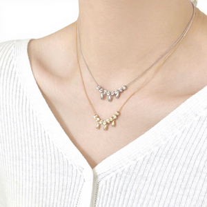 Collier en argent sterling 925 plaqué rhodium Lin Lang, design œil de chat, bijoux de mode exquis pour enfants, Little Red Book - Product Image 1