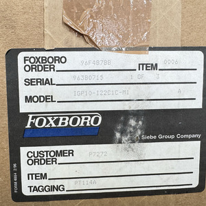 Medidor Foxboro IGP10 4-20mA HART SIL 2 Certificado con 0.1% de Precisión IP66 para Petróleo y Gas - Product Image 4