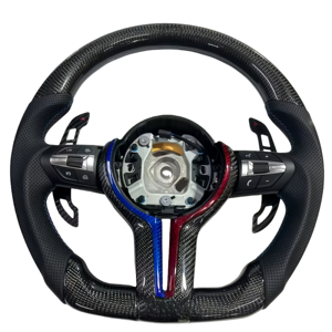 Volant en fibre de carbone pour BMW 640i <span class=keywords><strong>650i</strong></span> 630d 630e 640e 630 640 <span class=keywords><strong>650I</strong></span> M630 M640 M650 M630i M640i M650i 630 640 - Product Image 2