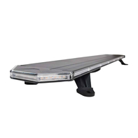 Nouvelle barre lumineuse d'avertissement LED de 47 pouces, IP67, montage sur toit, lampe clignotante d'urgence pour camion de remorquage, véhicule de construction, 12V-24V