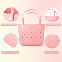 Sac à dos EVA personnalisé avec logo ODM Everich, sac DIY avec autocollants de dessins animés mignons, pour la plage, la piscine, le camping, les voyages ou une journée au parc