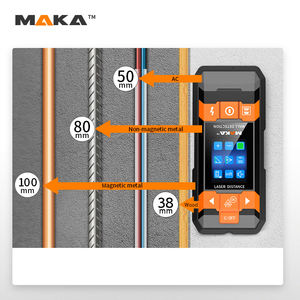 Lazer metre mesafe el aracı inşaat demiri dedektörü duvar dedektörü - Product Image 5