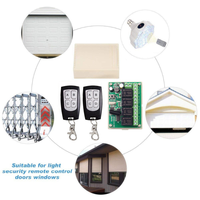 433MHz télécommande sans fil commutateur contrôleur de moteur 4 gangs relais Module émetteur bricolage 6V 12V 24V 30V composants électroniques