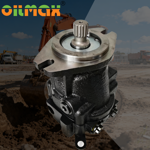Moteur à piston à axe courbé Oilmax OM-MMF044D-MD(15T) 44cc, arbre cannelé avec soupape, 380 bars - Product Image 1