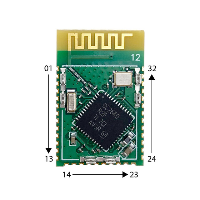 Standard Performance An2640R2Sa-E Wireless Ble5.0 Iot Module Ti CC2640 Bluetooths Module