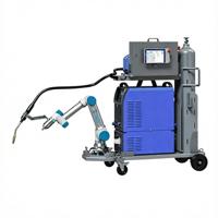 Robot de soudage Cobot CNGBS programmable à 6 axes, charge utile de 6 kg, portée de 800 mm, idéal pour la soudure de métaux en petite usine - Vente Flash