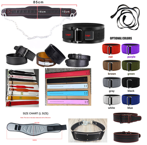 <span class=keywords><strong>Ceinture</strong></span> de musculation respirante en cuir et néoprène pour haltérophilie, avec logo personnalisé, pour soutien dorsal et squats – Idéale pour le dropshipping - Product Image 4