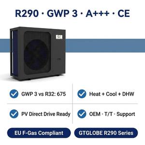 Pompe à chaleur air-eau haute efficacité A+++ R290 6 kW COP 4.83 Chauffage par le sol Refroidissement Domestique Gtglobe Jlb-6004 Ce Gt-02/bpktr2(hi) - Product Image 1