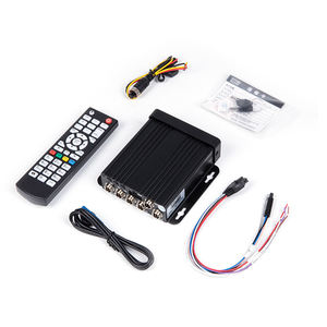 1080p 풀 HD 카메라 4G 모바일 DVR MDVR 시스템 비디오 레코더 키트 모니터 MDVR 4G 차량 트럭 버스 레코더 1080P GPS 4채널 MDVR - Product Image 6