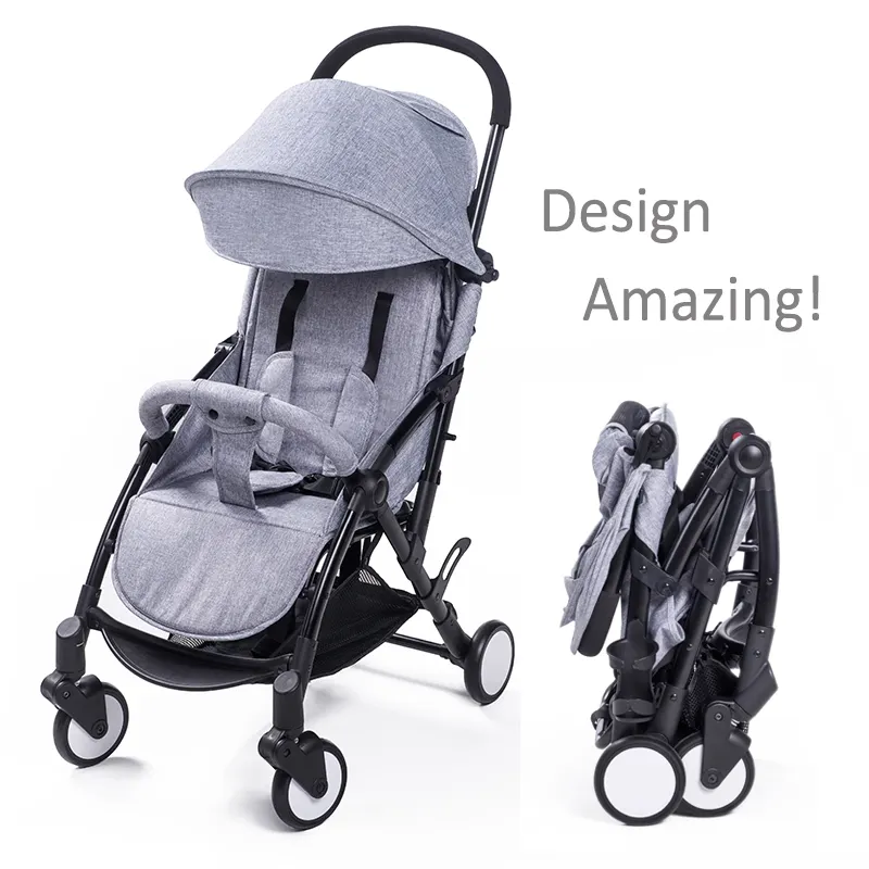 New baby stroller/baby carrier foldable 3 in 1 baby pram/ Foldable luxury Travel Stroller Baby Walker Stroller Mum Stroller