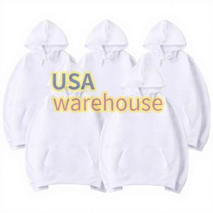 Hoodies vierges unisexe en polyester 100% de haute qualité pour impression par sublimation – Entrepôt US - Product Image 1