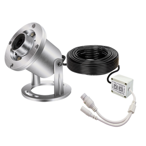 Caméra IP HD 4.0MP en zinc IP68, 5 mètres, avec optique et 6 LED blanches réglables, caméra IP TP06Z - Product Image 1
