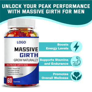 OEM ODM Gommose di Ashwagandha per Aumento Naturale della Circonferenza Maschile Integratore Naturale per Uomini Miglioramento dell'Umore ed Energia 60 Pezzi - Product Image 3