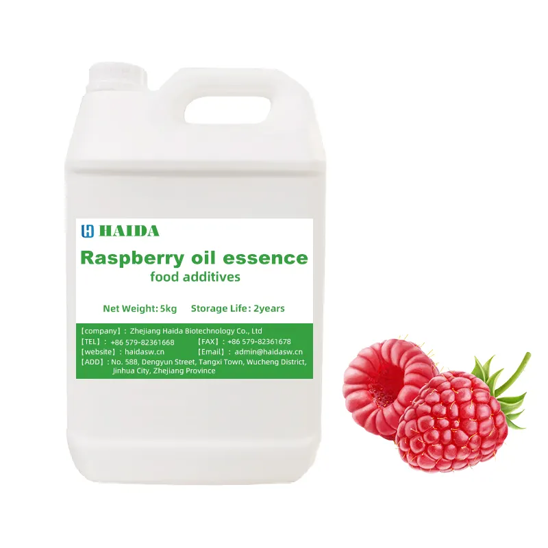 Essência comestível óleo de raspberry