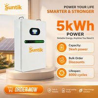 Batterie solaire au lithium en gros d'usine 3kWh 5kWh 10kWh 15kWh Batterie solaire LiFePO4 différentes puissances Batterie solaire au lithium