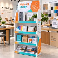 Présentoir en mousse PVC personnalisable et réutilisable, vente en gros directe usine, pour présentation de produits en salle d'échantillons
