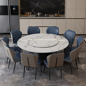 Tavolo moderno tavoli da pranzo con sedie moderno con tavolo da pranzo in marmo colore opzionale <span class=keywords><strong>Lazy</strong></span> hui - Product Image 3