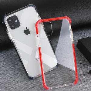 Custodia antiurto per <span class=keywords><strong>iPhone</strong></span> 15 14 13 Pro Max TPU acrilico custodia trasparente per <span class=keywords><strong>iPhone</strong></span> <span class=keywords><strong>12</strong></span> 11 Pro XS Max XR Luxlry custodia paraurti per <span class=keywords><strong>iPhone</strong></span> - Product Image 3