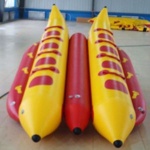 Bateau banane gonflable 2026 Fly <span class=keywords><strong>Fish</strong></span> 6 places, bateau tubulaire tractable pour la vente, bateau gonflable tractable - Product Image 1