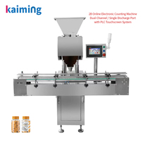Machine de comptage et d'embouteillage entièrement automatique haute efficacité pour pilules en gel souple, comprimés et capsules, en ligne