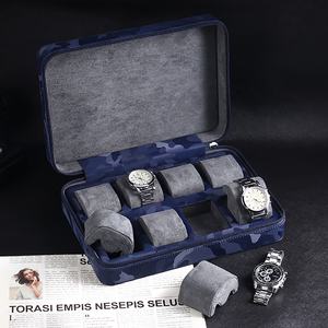 Customizable Luxury Leather Watch <strong>Boxes</strong> <strong>Long</strong>-Lasting Waterproof <strong>Gift</strong> Packaging Storage Cases - Product Image 6