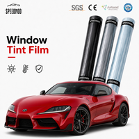 Film solaire teinté SPEEDMOD pour vitres de voiture, protection UV, anti-chaleur, film de protection pour pare-brise, VLT, teinte foncée, vente en gros