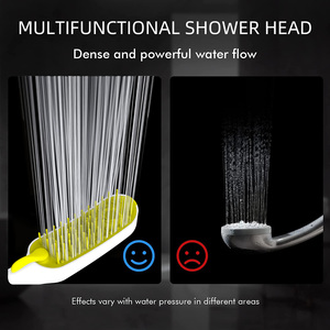 Scrubbing Massaging Grooming <strong>Shower</strong> <strong>Attachment</strong> 4 Mode Soft Massage Nozzles <strong>Bath</strong> <strong>Shower</strong> Wand <strong>for</strong> Fast and Easy Bathing - Product Image 4