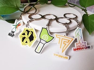 Wholesale <b>Custom</b> Printed Transparent Logo <b>Keychains</b> <b>Custom</b> Cartoon Style <b>Keychains</b> with UV Printing Made From Plastic - Product Image 5