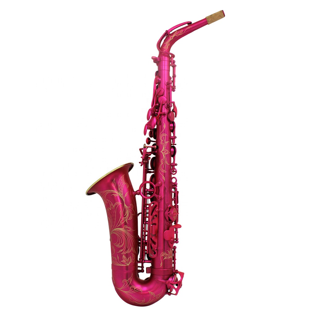 IO AS-1065 PLS Alto Saxophone Pink Lacquer Finish | Reverb